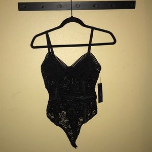 Black Lace Bodysuit
